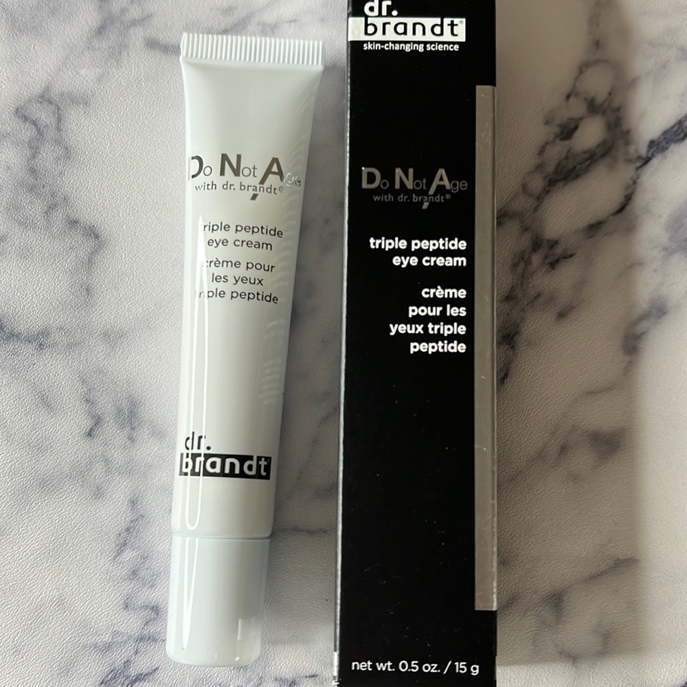 NWT dr. brandt® TRIPLE PEPTIDE EYE CREAM